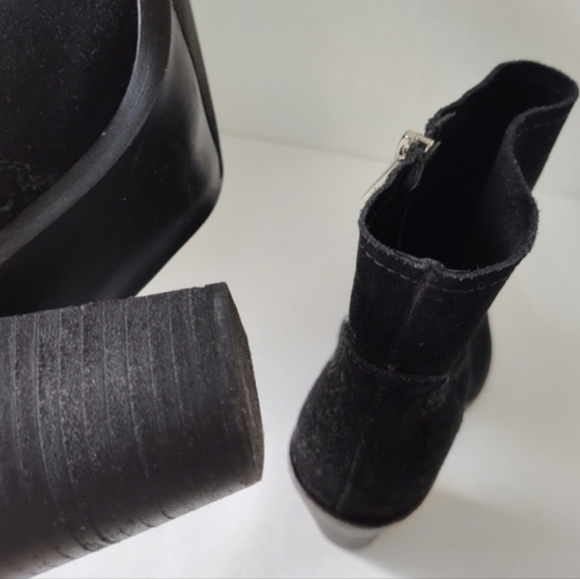 Treasure & Bond black suede ankle boots size 8 - Picture 8 of 10